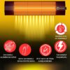 Sunstar 1800W Kumandalı Halojen Isıtıcı